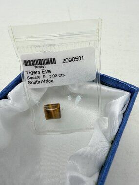 Shop LC Tigers Eye Square Shaped 9mm Loose Gemstone for Jewelry Making 5553